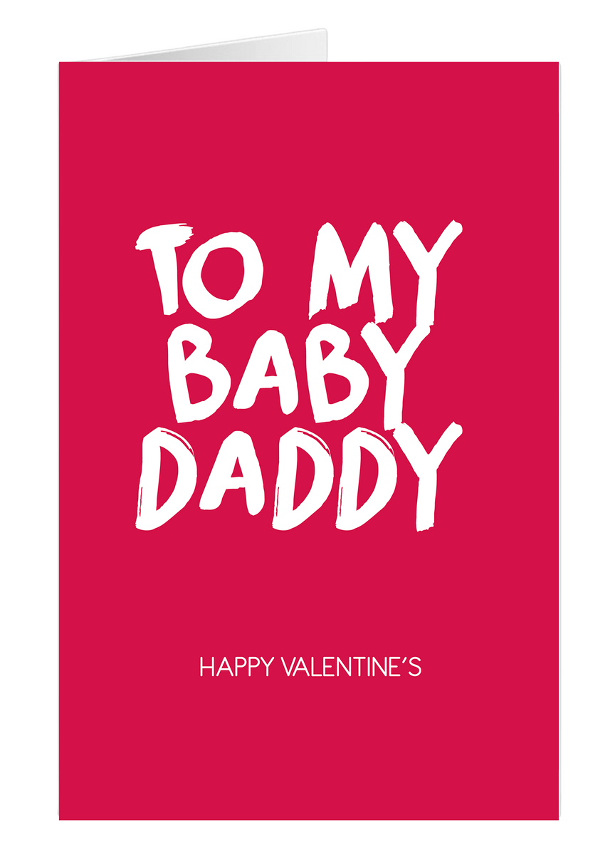 Valentine's day card to dad deals from baby