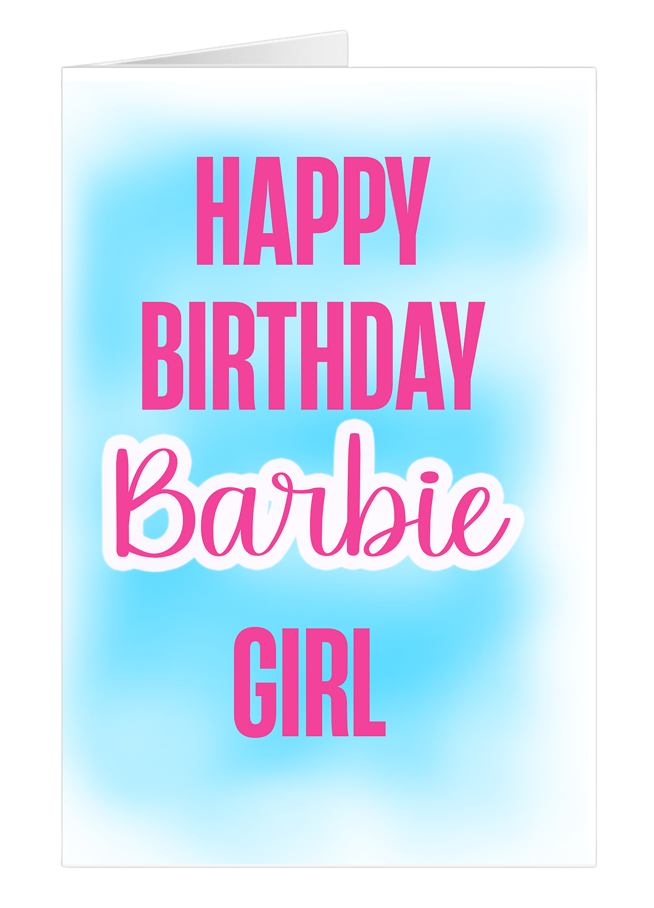 Barbie girl top happy birthday