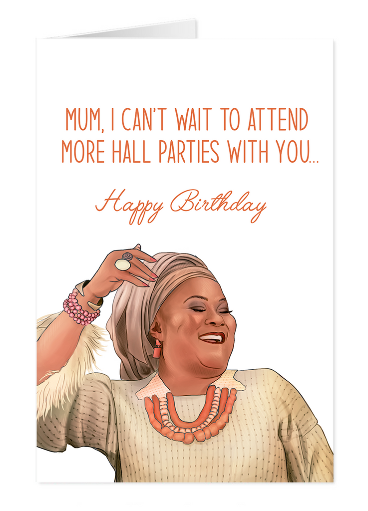 African Mum Lockdown Birthday Card - Yo Crackers
