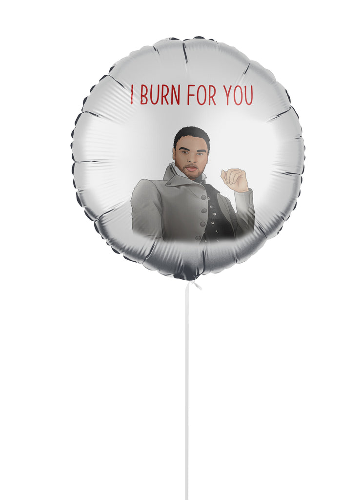 Bridgerton I Burn For You Balloon - 22 Inches - Yo Crackers