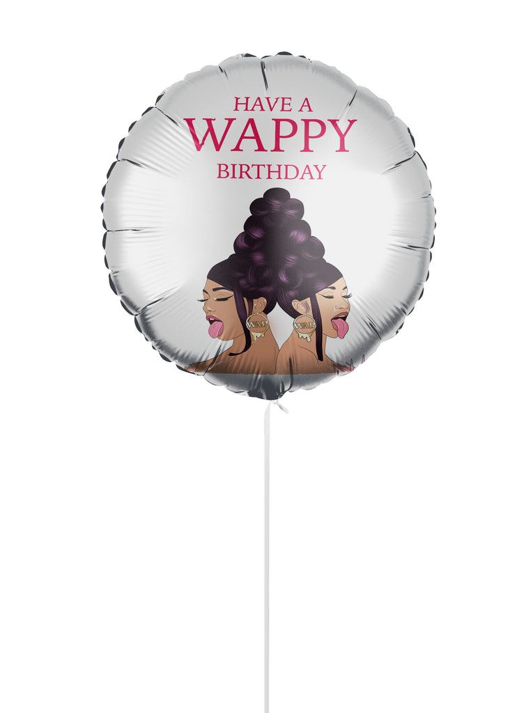 Cardi B & Megan Thee Stallion Wap Balloon - 22 Inches - Yo Crackers