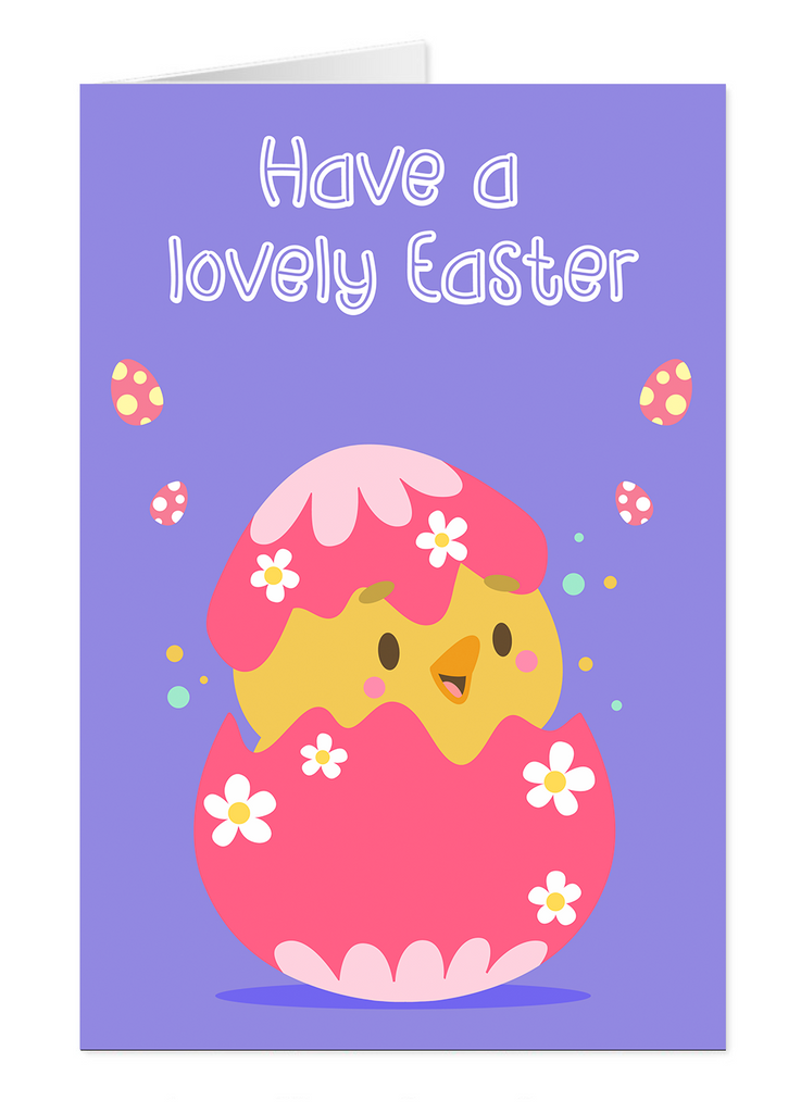 Lovely Easter Greeting Card - Yo Crackers