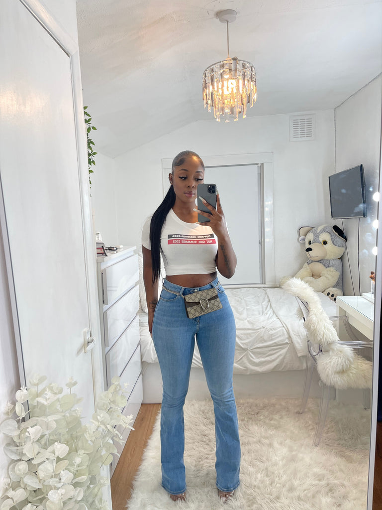 Hot Girl Summer Crop Top - Yo Crackers