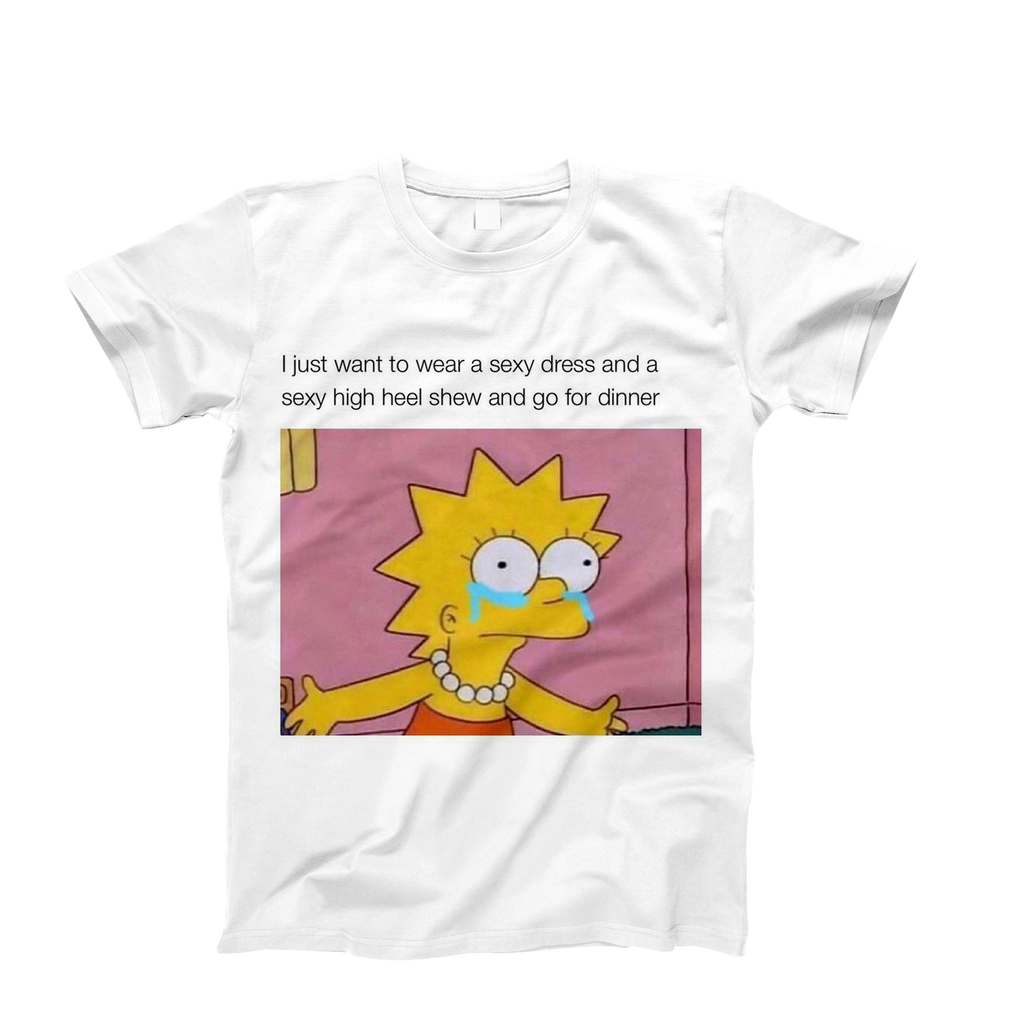 Lisa Simpson Lockdown T Shirt - Yo Crackers