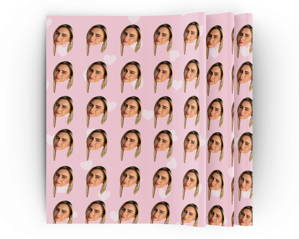 Personalised Face Wrapping Paper - Yo Crackers