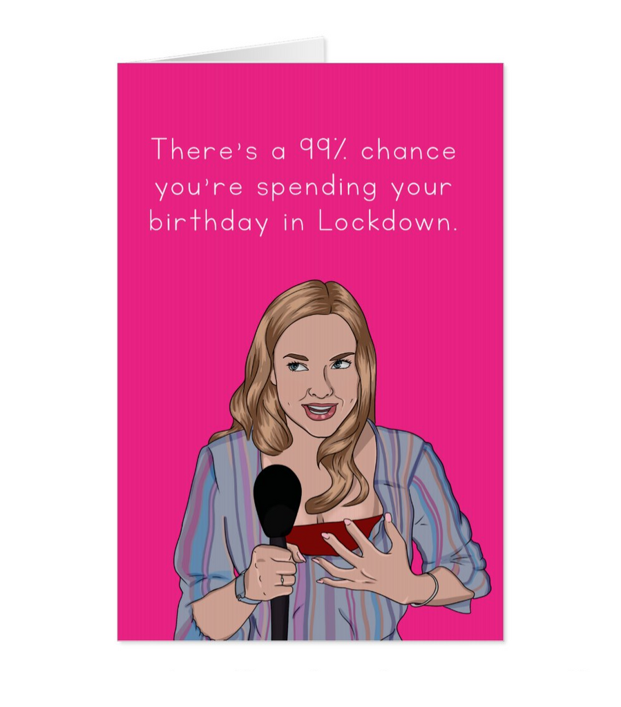 Funny Mean Girls Karen Smith Lockdown Card - Yo Crackers