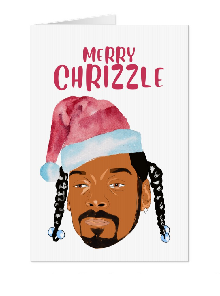 Snoop Dogg Chrizzle Christmas Card - Yo Crackers