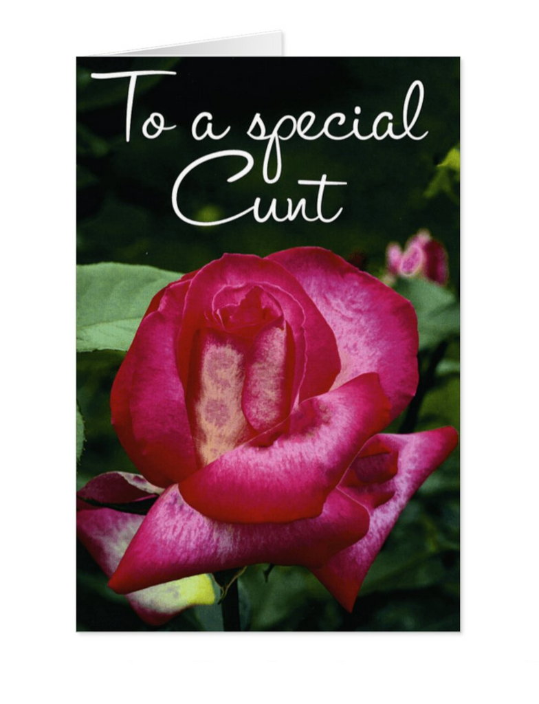 To A Special C*nt | Dean Morris Cards - Yo Crackers
