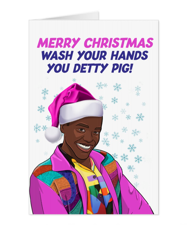 Sex Education Detty Pig Christmas Card - Yo Crackers