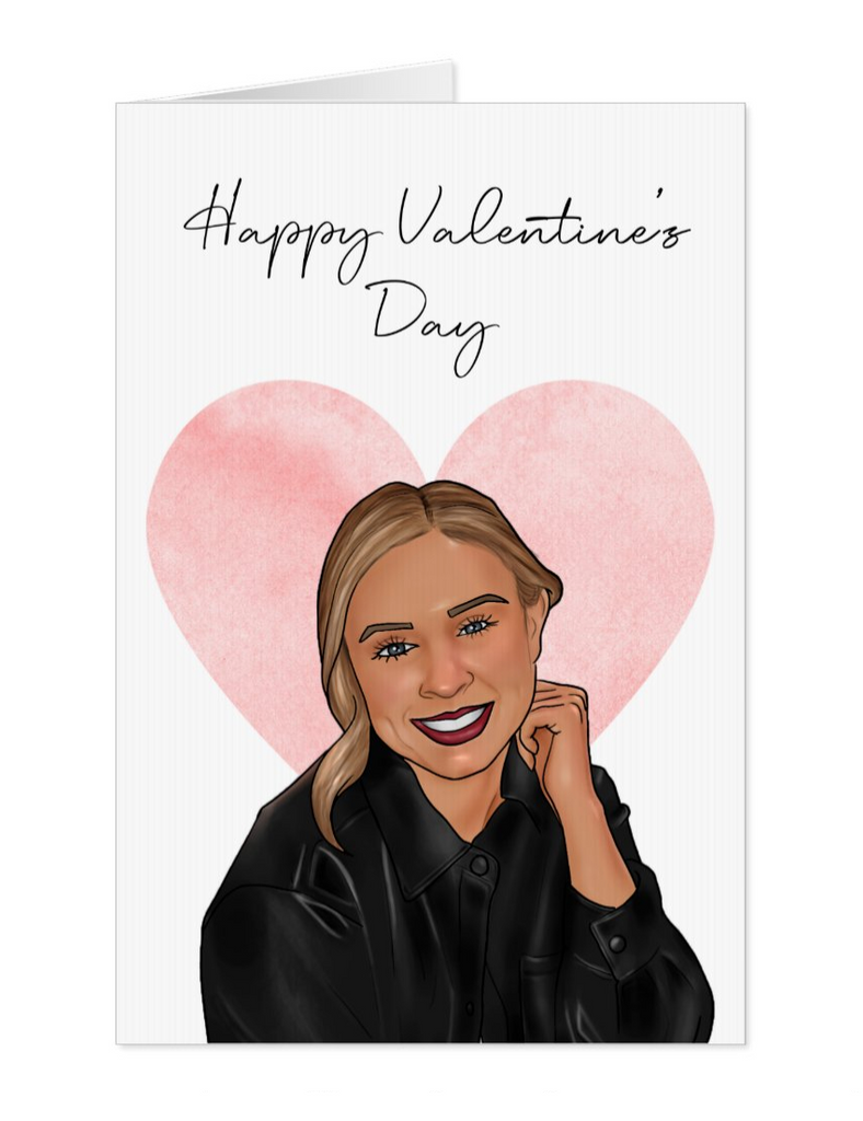 Valentine's Illustrated Greeting Card - Yo Crackers