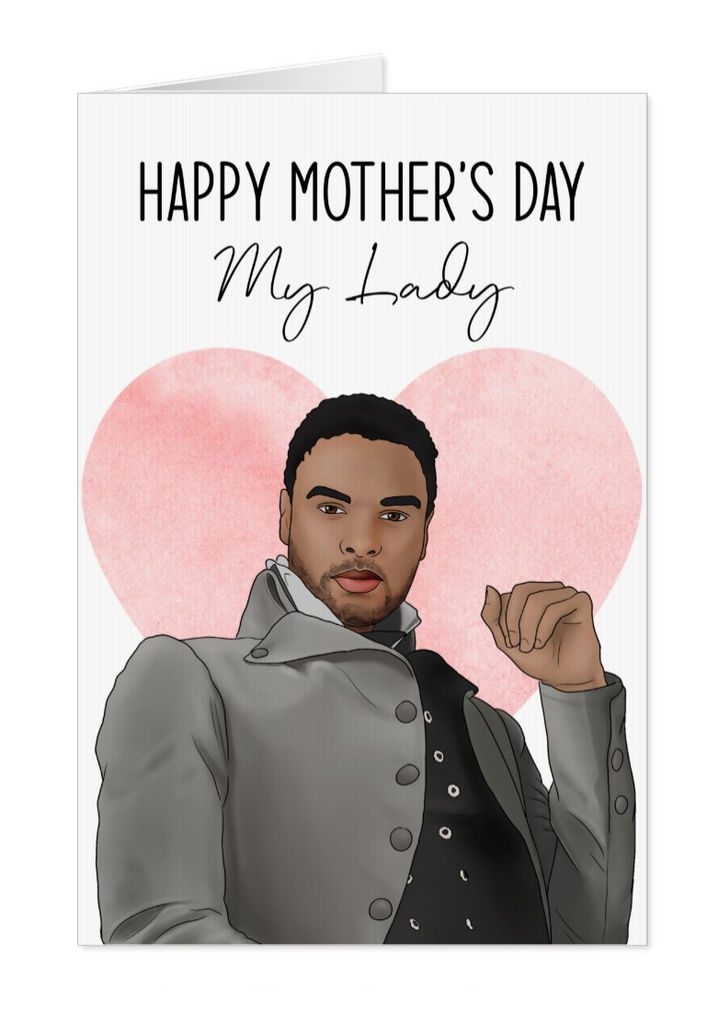 Duke of Hastings, Bridgerton Mother's Day Card - Yo Crackers