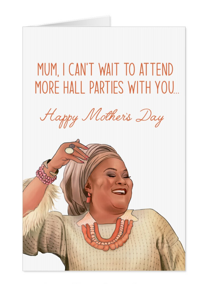 African Mother's Day Greeting Card - Yo Crackers