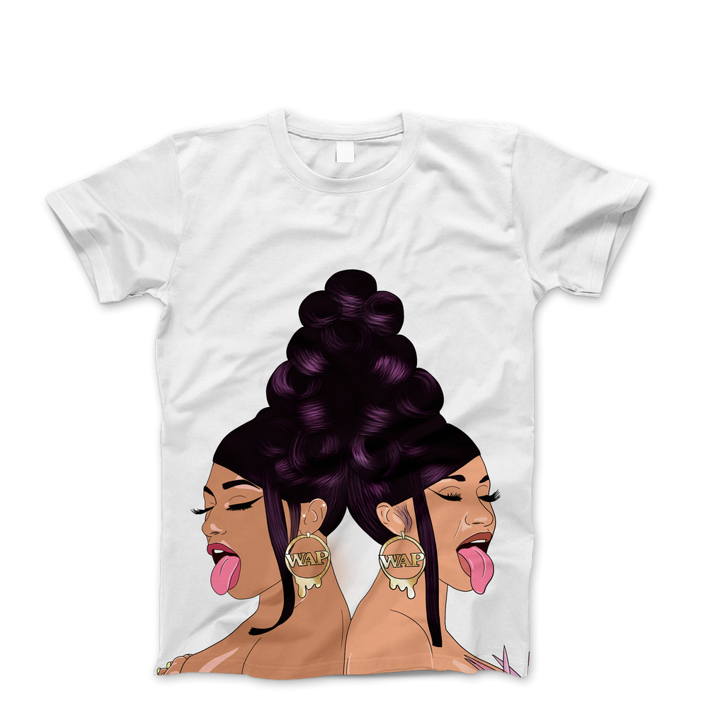 Cardi B & Megan Thee Stallion Wap T-Shirt - Yo Crackers