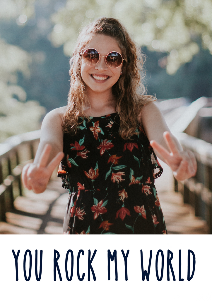 Personalised Card (With your own image + text) - Yo Crackers