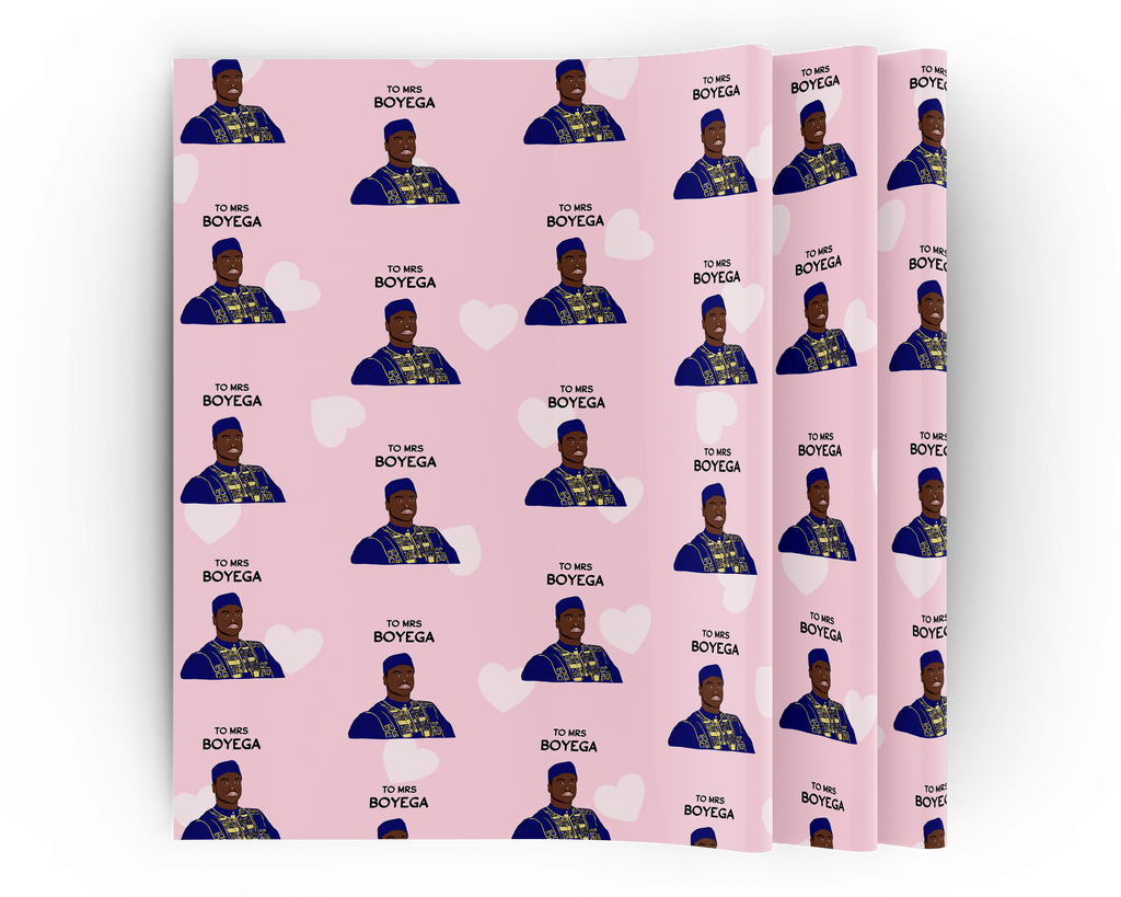 John Boyega Wrapping Paper - Yo Crackers