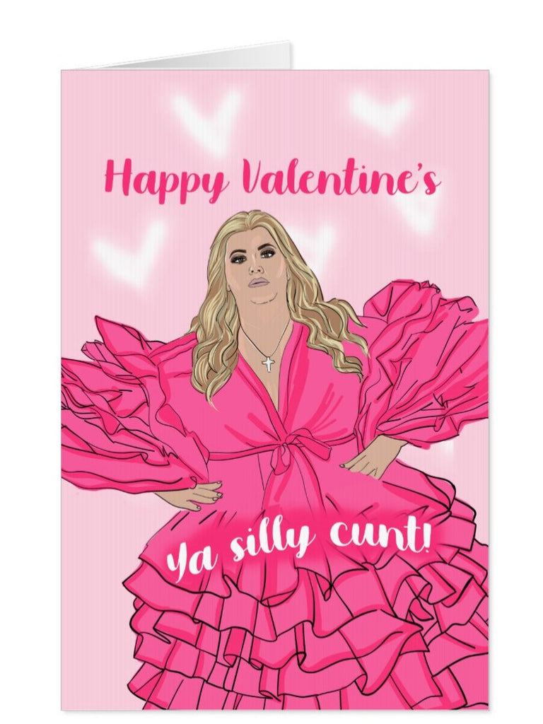 Gemma Collins, Happy Valentine's Ya Silly Cunt - Yo Crackers