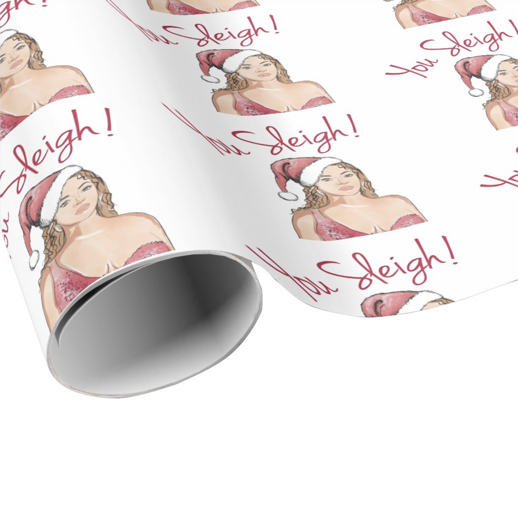 Beyonce Christmas Wrapping Paper | Gift Wrapper - Yo Crackers