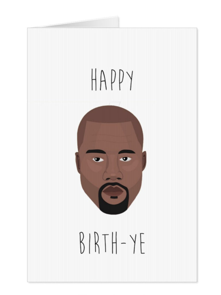 Kanye West "Birth-YE" Greeting card - Yo Crackers