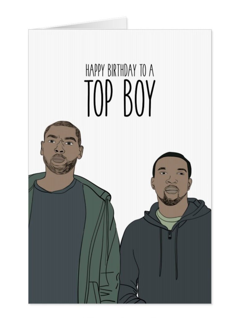 Top Boy Birthday Card - Yo Crackers
