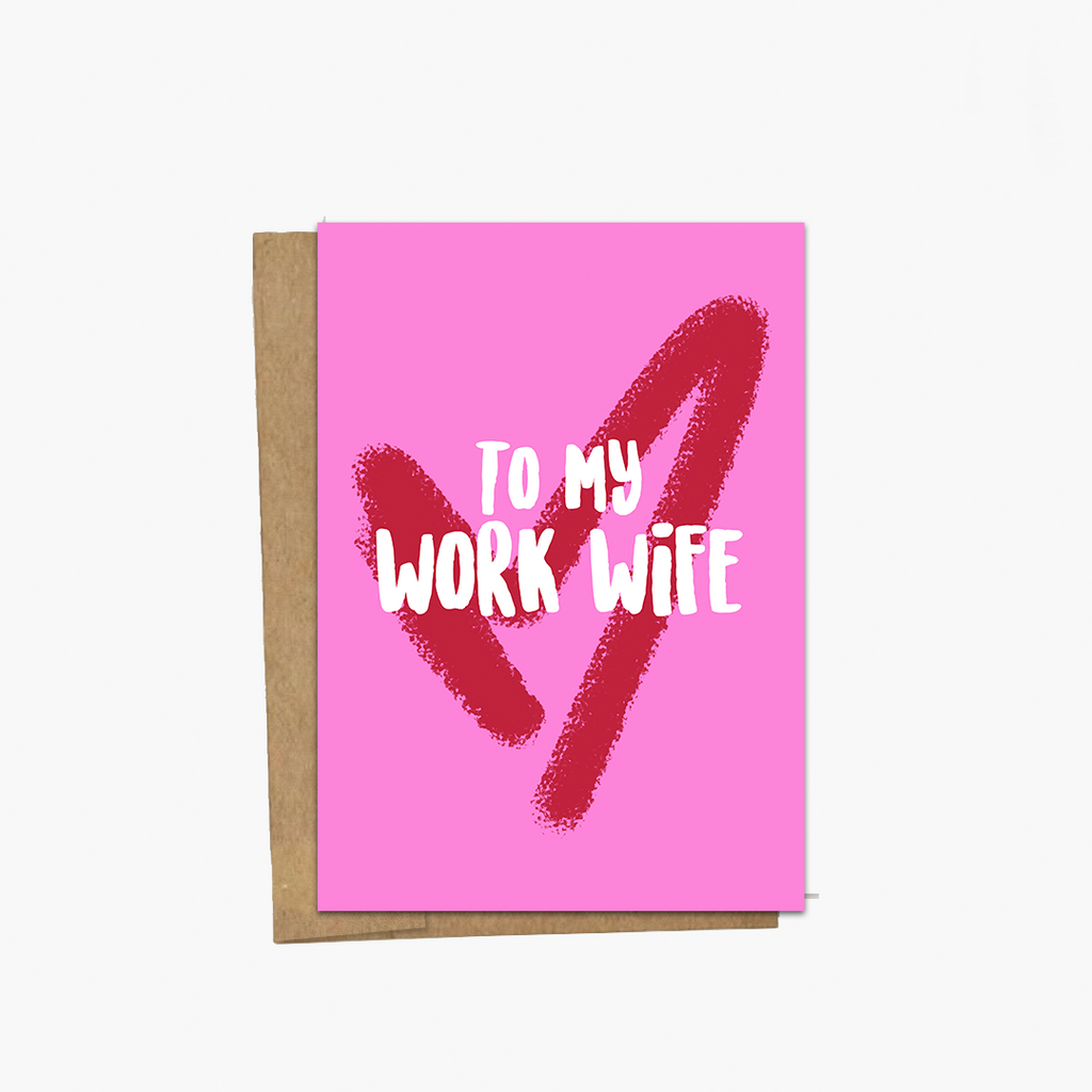Work Wife Card - Yo Crackers