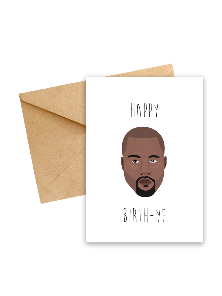 Kanye West "Birth-YE" Greeting card - Yo Crackers