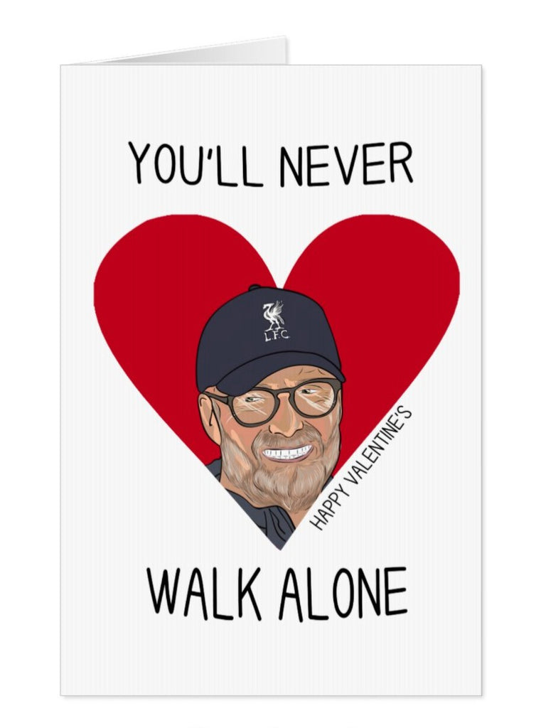 Liverpool FC, Jurgen Klopp Valentine's Card - Yo Crackers