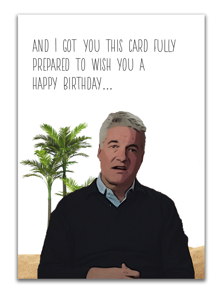 Fyre Festival Netflix Birthday Card - Yo Crackers