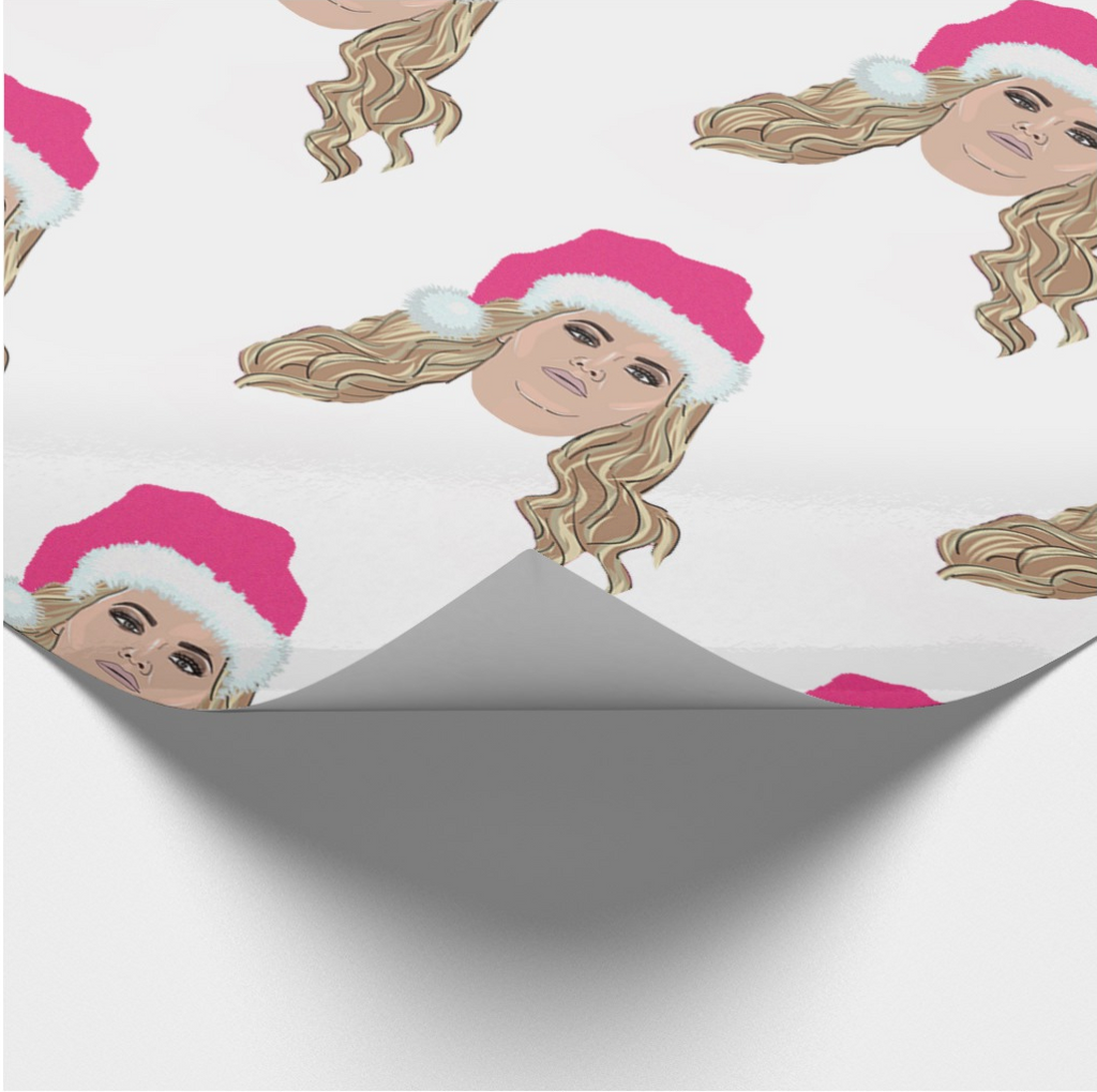 Gemma Collins Christmas Wrapping Paper - Yo Crackers