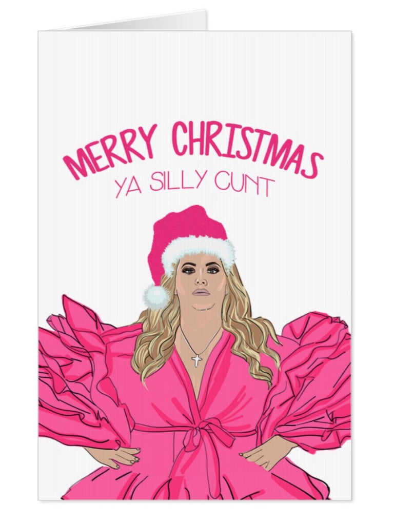 Gemma Collins Christmas Card - Yo Crackers