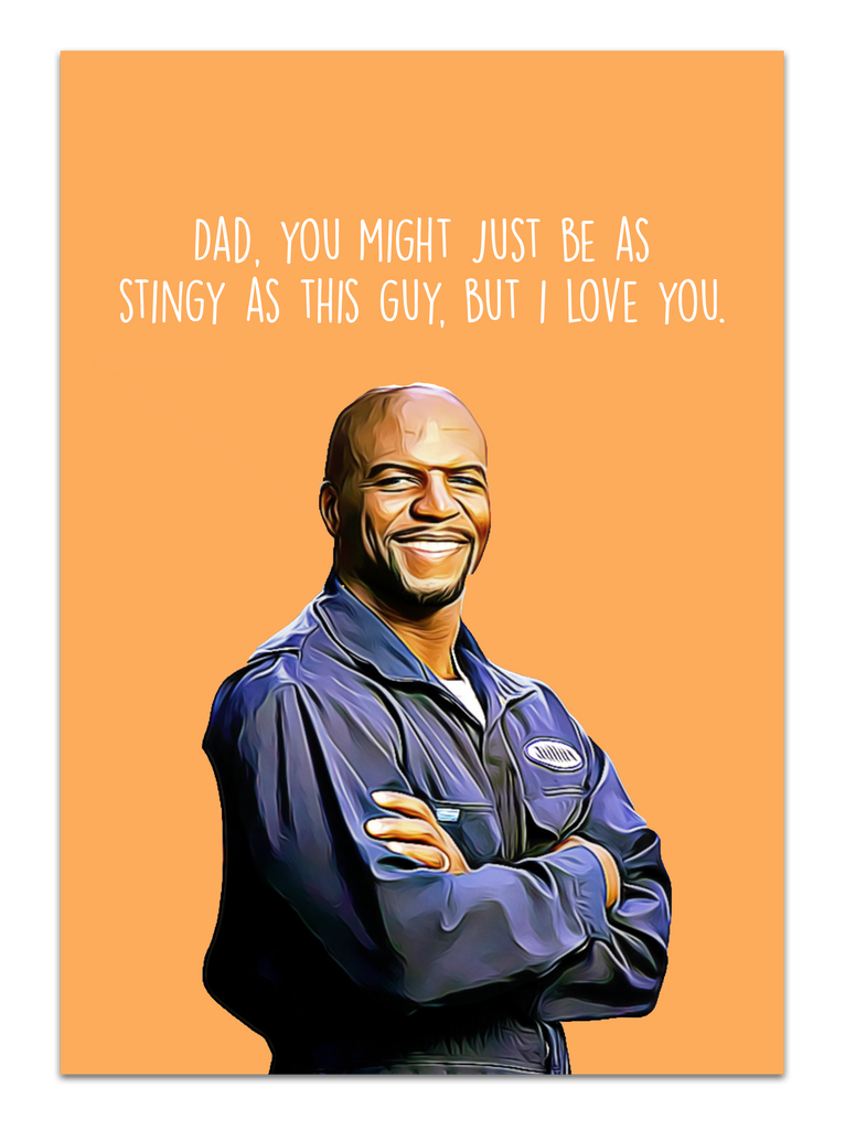 Terry Crews Everybody Hates Chris Father's Day Card - Yo Crackers