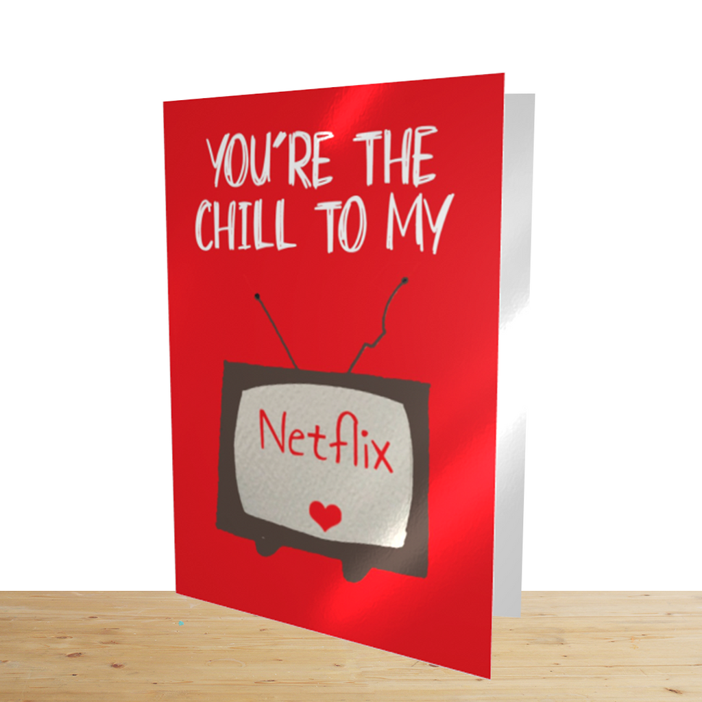 Netflix and Chill | Netflix Card - Yo Crackers