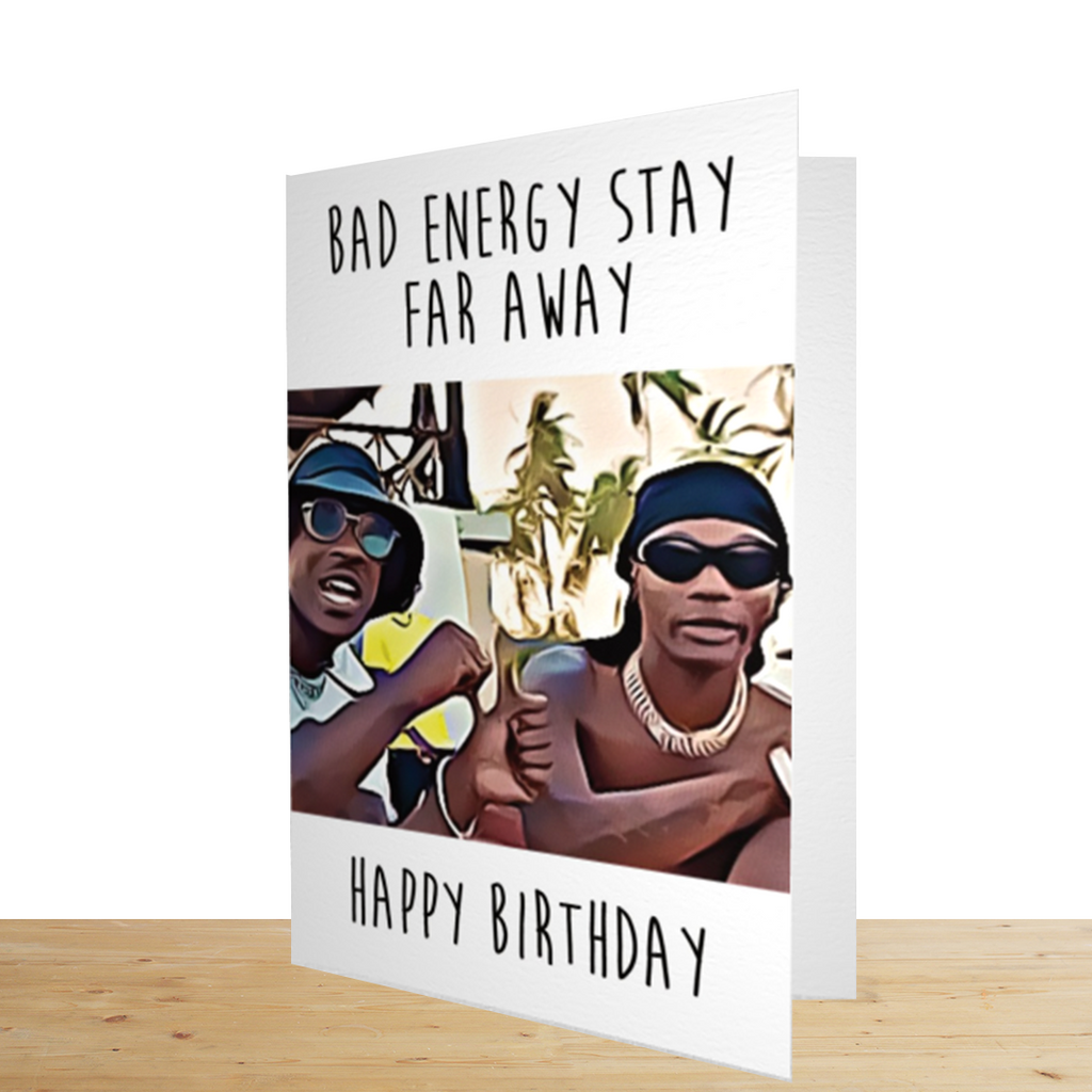 Bad Energy - Skepta & Wizkid Card - Yo Crackers