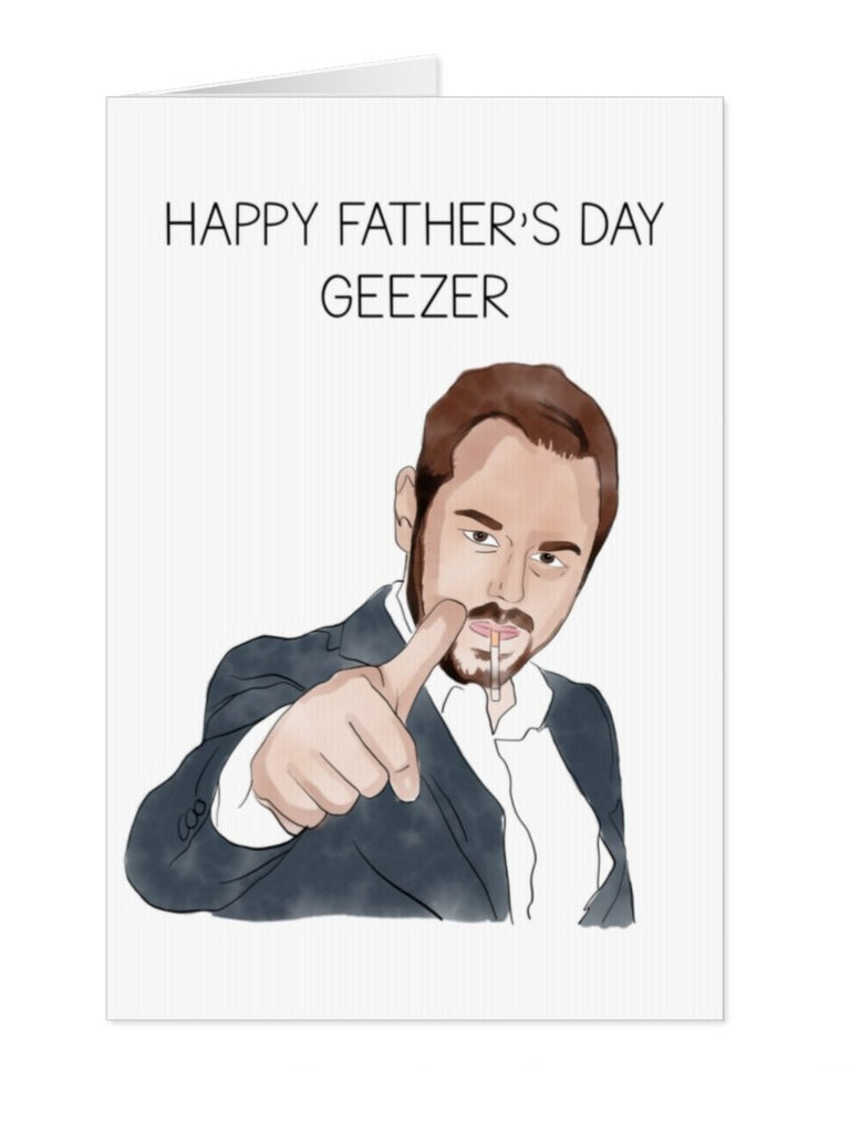 Danny Dyer Father's Day Card - Yo Crackers