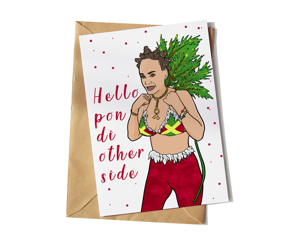 Adele Carnival Themed Christmas Card - Yo Crackers