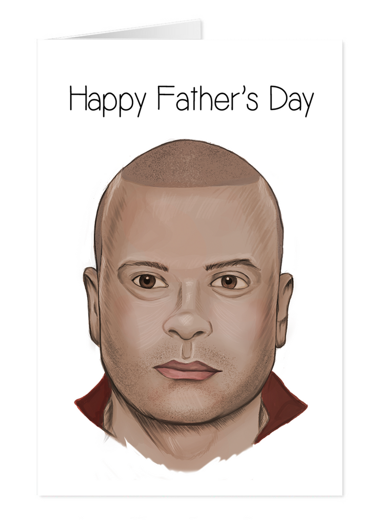 Illustrated Father's Day Greeting Card - Yo Crackers