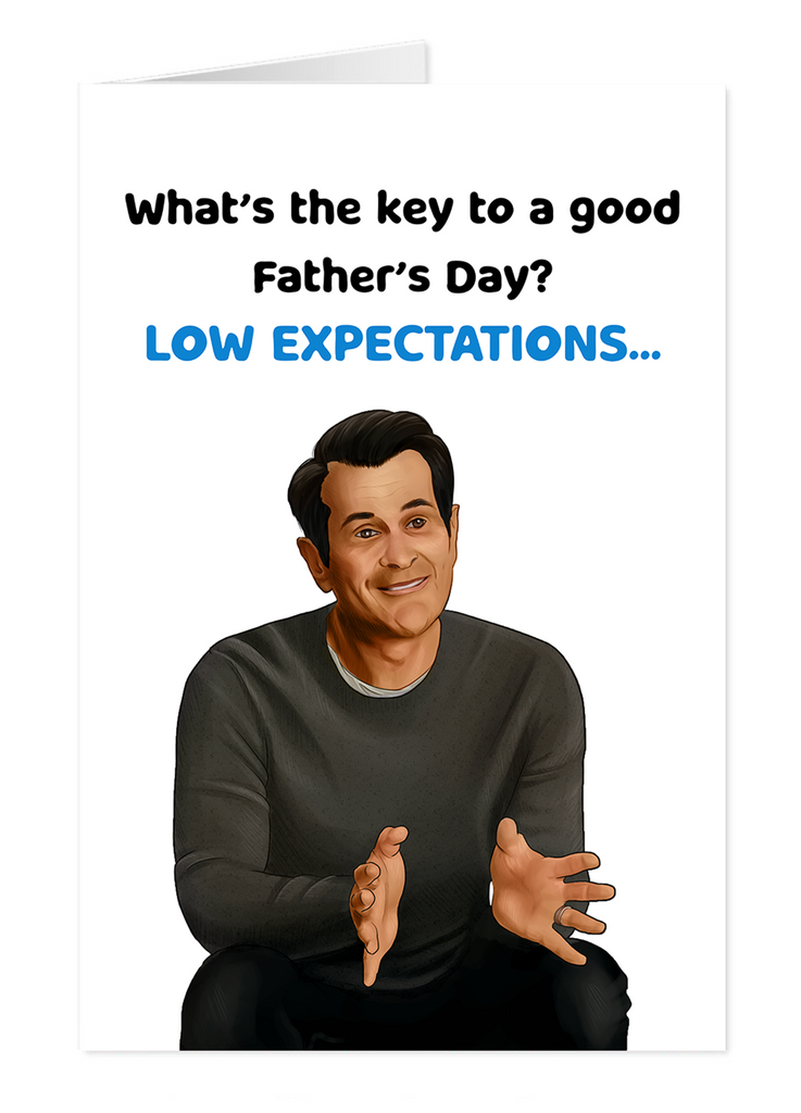 Phil Dunphy Modern Family Father's Day Greeting Card - Yo Crackers