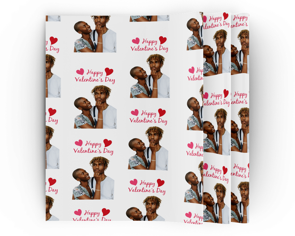 Portrait Valentine's Wrapping Paper - Yo Crackers